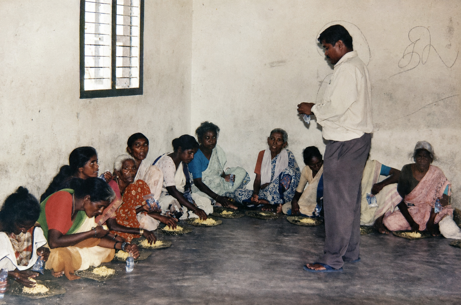 Beneficiary support distribution ceremony