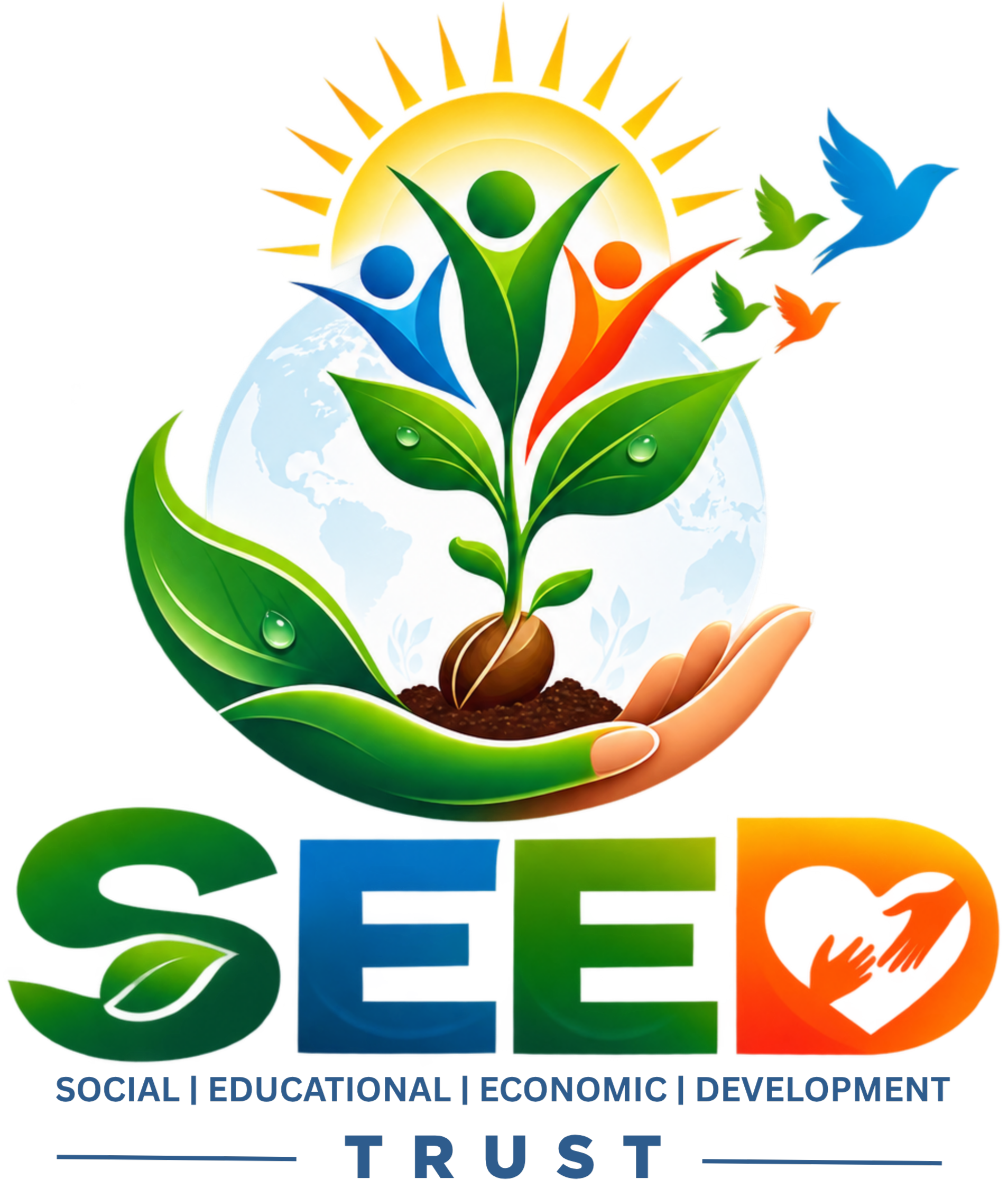 Scan QR code to donate to SEED Trust